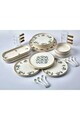 Set de mic dejun, Hermia, 430KSV6205, Ceramica, Farfurie: 19 cm (6 bucăți), Multicolor