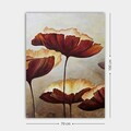 Tablou decorativ, 361392410_70100, Canvas, Rama din lemn (grosime 3 cm), Multicolor