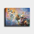 Tablou decorativ, 1099772342_70100, Canvas, Rama din lemn (grosime 3 cm), Multicolor