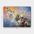 Tablou decorativ, 1099772342_70100, Canvas, Rama din lemn (grosime 3 cm), Multicolor