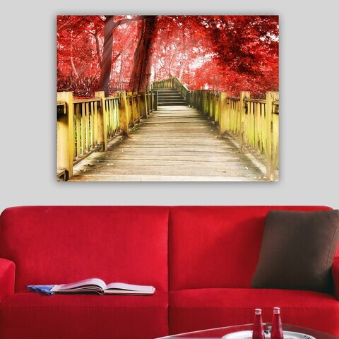 Tablou decorativ, 118266394_70100, Canvas, Rama din lemn (grosime 3 cm), Multicolor