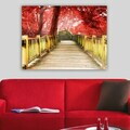 Tablou decorativ, 118266394_70100, Canvas, Rama din lemn (grosime 3 cm), Multicolor