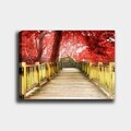 Tablou decorativ, 118266394_70100, Canvas, Rama din lemn (grosime 3 cm), Multicolor