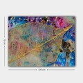 Tablou decorativ, 132235490_70100, Canvas, Rama din lemn (grosime 3 cm), Multicolor