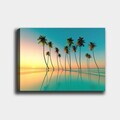 Tablou decorativ, 204717319_70100, Canvas, Rama din lemn (grosime 3 cm), Multicolor