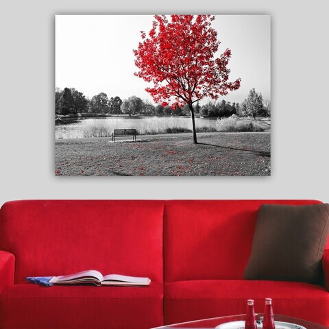 Tablou decorativ, 247248526_70100, Canvas, Rama din lemn (grosime 3 cm), Multicolor