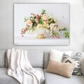 Tablou decorativ, 264737984_70100, Canvas, Rama din lemn (grosime 3 cm), Multicolor