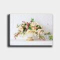 Tablou decorativ, 264737984_70100, Canvas, Rama din lemn (grosime 3 cm), Multicolor