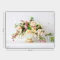Tablou decorativ, 264737984_70100, Canvas, Rama din lemn (grosime 3 cm), Multicolor