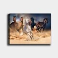 Tablou decorativ, 323504294_70100, Canvas, Rama din lemn (grosime 3 cm), Multicolor