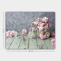 Tablou decorativ, 545693890_70100, Canvas, Rama din lemn (grosime 3 cm), Multicolor