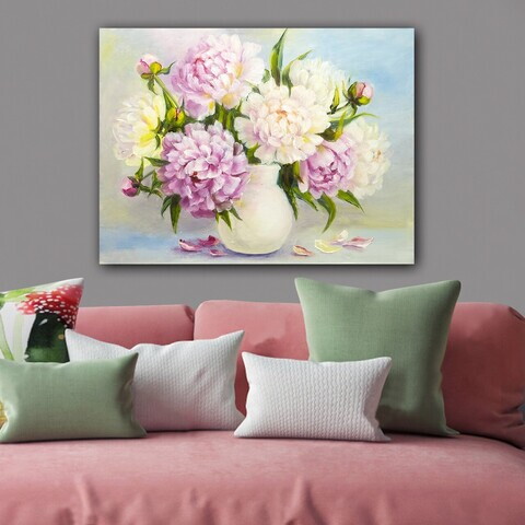 Tablou decorativ, 546039493_70100, Canvas, Rama din lemn (grosime 3 cm), Multicolor