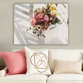 Tablou decorativ, 566223832_70100, Canvas, Rama din lemn (grosime 3 cm), Multicolor