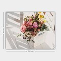 Tablou decorativ, 566223832_70100, Canvas, Rama din lemn (grosime 3 cm), Multicolor