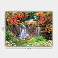 Tablou decorativ, 74015095_70100, Canvas, Rama din lemn (grosime 3 cm), Multicolor