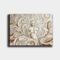 Tablou decorativ, 775197013_70100, Canvas, Rama din lemn (grosime 3 cm), Multicolor
