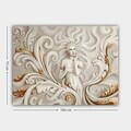 Tablou decorativ, 775197013_70100, Canvas, Rama din lemn (grosime 3 cm), Multicolor