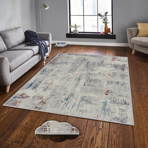 Covor, Eexfab945, 80x300 cm, Poliester, Multicolor