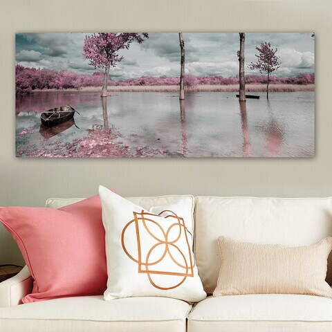 Tablou decorativ, YTY103172131575_50120, Canvas, Rama din lemn (grosime 3 cm), Multicolor