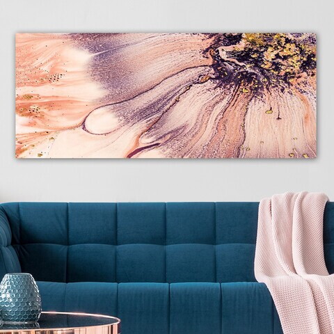 Tablou decorativ, YTY1121126660_50120, Canvas, Rama din lemn (grosime 3 cm), Multicolor