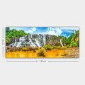 Tablou decorativ, YTY117998_50120, Canvas, Rama din lemn (grosime 3 cm), Multicolor