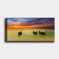 Tablou decorativ, YTY118576375_50120, Canvas, Rama din lemn (grosime 3 cm), Multicolor