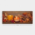 Tablou decorativ, YTY128435_50120, Canvas, Rama din lemn (grosime 3 cm), Multicolor