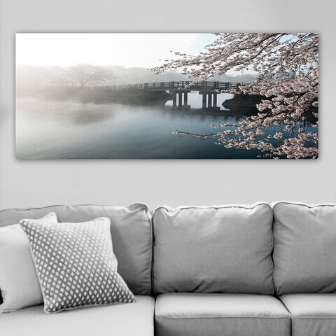 Tablou decorativ, YTY144089002_50120, Canvas, Rama din lemn (grosime 3 cm), Multicolor