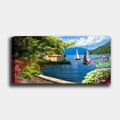 Tablou decorativ, YTY157690019_50120, Canvas, Rama din lemn (grosime 3 cm), Multicolor