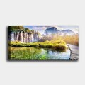 Tablou decorativ, YTY222201946_50120, Canvas, Rama din lemn (grosime 3 cm), Multicolor