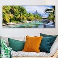 Tablou decorativ, YTY268203_50120, Canvas, Rama din lemn (grosime 3 cm), Multicolor