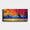 Tablou decorativ, YTY292880360_50120, Canvas, Rama din lemn (grosime 3 cm), Multicolor