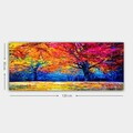 Tablou decorativ, YTY292880360_50120, Canvas, Rama din lemn (grosime 3 cm), Multicolor