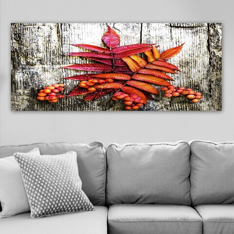 Tablou decorativ, YTY297088130_50120, Canvas, Rama din lemn (grosime 3 cm), Multicolor