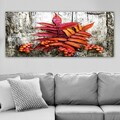 Tablou decorativ, YTY297088130_50120, Canvas, Rama din lemn (grosime 3 cm), Multicolor