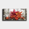 Tablou decorativ, YTY297088130_50120, Canvas, Rama din lemn (grosime 3 cm), Multicolor