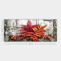 Tablou decorativ, YTY297088130_50120, Canvas, Rama din lemn (grosime 3 cm), Multicolor