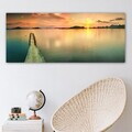 Tablou decorativ, YTY609575_50120, Canvas, Rama din lemn (grosime 3 cm), Multicolor