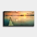 Tablou decorativ, YTY609575_50120, Canvas, Rama din lemn (grosime 3 cm), Multicolor