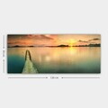Tablou decorativ, YTY609575_50120, Canvas, Rama din lemn (grosime 3 cm), Multicolor