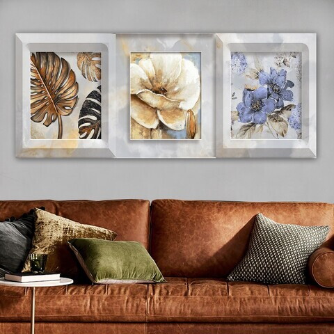 Tablou decorativ, YTY6619748772_50120, Canvas, Rama din lemn (grosime 3 cm), Multicolor