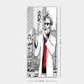 Tablou decorativ, DKY1069755442_50120, Canvas, Rama din lemn (grosime 3 cm), Multicolor