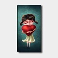 Tablou decorativ, DKY1385455268_50120, Canvas, Rama din lemn (grosime 3 cm), Multicolor