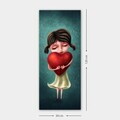 Tablou decorativ, DKY1385455268_50120, Canvas, Rama din lemn (grosime 3 cm), Multicolor