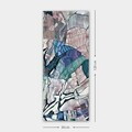 Tablou decorativ, DKY211969771290_50120, Canvas, Rama din lemn (grosime 3 cm), Multicolor