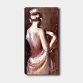 Tablou decorativ, DKY248434582_50120, Canvas, Rama din lemn (grosime 3 cm), Multicolor