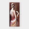 Tablou decorativ, DKY248434582_50120, Canvas, Rama din lemn (grosime 3 cm), Multicolor