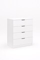 Dulap, Hanah Home, Lento, 75x90.5x44.5 cm, PAL, Alb