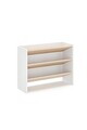 Pantofar, Hanah Home, Werna, 78.5x60x27.5 cm, PAL, Stejar Sonomo / Alb