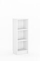 Corp biblioteca, Hanah Home, Bili 3 Shelf, 40x105x28 cm, PAL, Alb